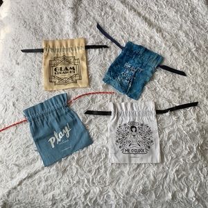 NWOT BUNDLE of 4 SEPHORA PLAY makeup bags